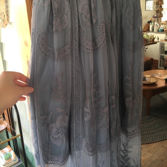 Altar’d State Marionette Lace Overlay Maxi Dress - Picture 4 of 8